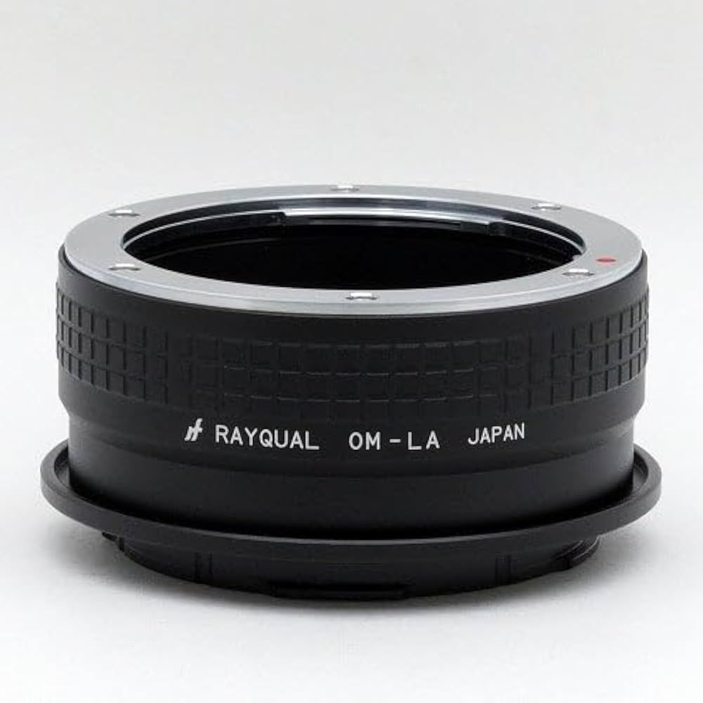 OLYMPUS - ❤️RAYQUAL レンズアダプター❤️ Amazon.com : Rayqual Lens Mount Adapter for Olympus OM Lens